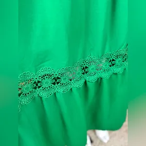 Unbranded Boho Lace Sleeveless Square Neck Ruffle Maxi Dress Pockets S L K-45 thumbnail 8