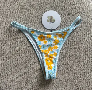 Princess Polly Floral High Cut Cheeky Bikini Bottoms thumbnail 1