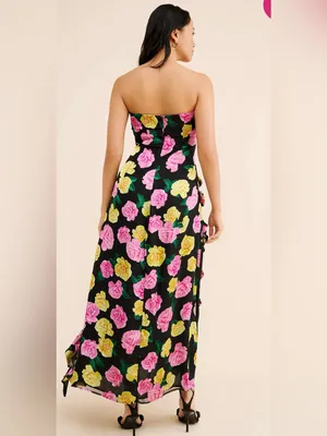 For Love & Lemons Madison Strapless Maxi Dress thumbnail 3