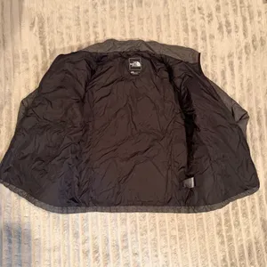 The North Face Womens Jester Quilted Jacket Grey Full Zip Puffer Small‎ Heather thumbnail 5