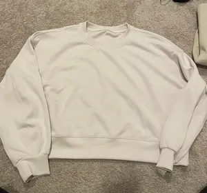 Lululemon Perfectly Oversized Cropped Crew Softstreme thumbnail 1