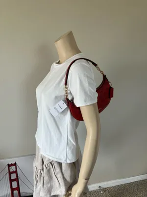 Coach Mini Payton Hobo In Signature Canvas thumbnail 5