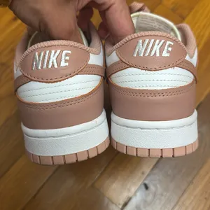 Nike Dunk Low Sneakers - Pink and White thumbnail 5