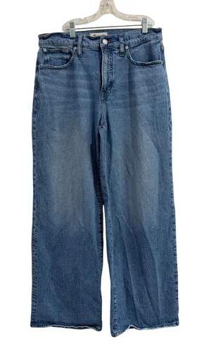 Madewell‎ The Perfect Vintage Wide-Leg Jeans Blue DM4427 29 thumbnail 1