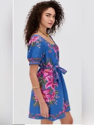 Farm Rio Summer Fruit Scarf Dress thumbnail 2