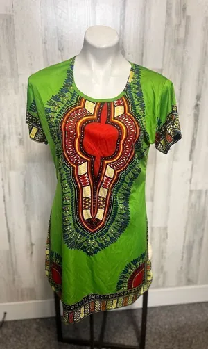 Green mini dress Green thumbnail 1