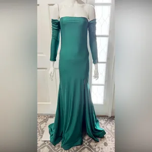 ATRIA COUTURE Long Forest Green Evening/Formal Dress Size Large P-35 thumbnail 3