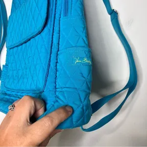 Vera Bradley teal small backpack‎ thumbnail 4
