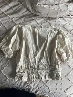 Blouse Tan Size M thumbnail 2