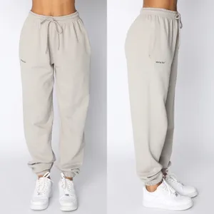 White Fox Cream Tan Baggy Sweatpants M thumbnail 2