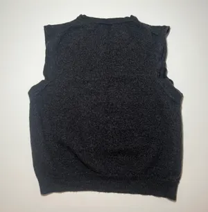 Alfani Gray Sweater Vest I Size Medium I 100% Merino Wool I Made in Italy thumbnail 2