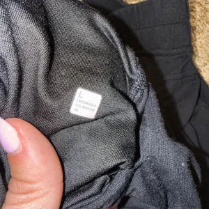 Lululemon Soft High-Rise Wide-Leg Pants Women 10 Black Excellent‎ LW5GRXS thumbnail 2