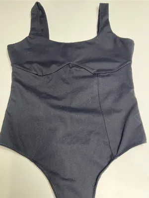 Abercrombie and fitch Classic Black Square Neck Bodysuit small thumbnail 9