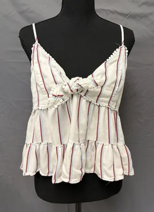 XL Miami Floral Cropped Blouse thumbnail 1