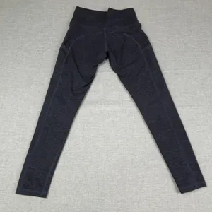 Aerie Offline Leggings‎ Womens Medium Blue Flecked Ankle Skinny Yoga thumbnail 7