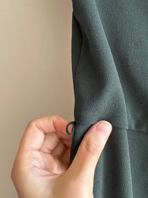 Express Cap Sleeve Fitted Sheath Business Casual Work Dress, Emerald Green, XS thumbnail 7