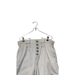 Free People Women's Shorts Denim Button Fly High-Waisted Cotton White‎ Size 2 thumbnail 4