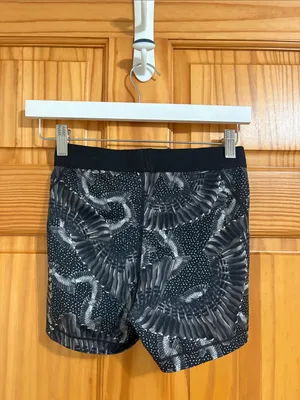 Nike Pro Dri-Fit Size Small Black and Grey Spandex Athletic Shorts thumbnail 2