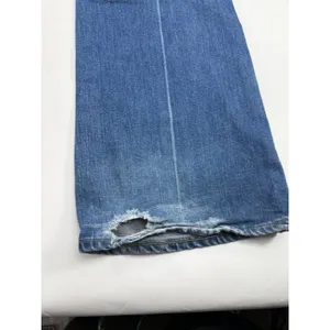 Paige Premium Denim Laurel Canyon Flare Jeans Blue Embroidered Rose Low Rise 31 thumbnail 9