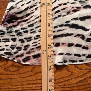 Naked Zebra Cropped Top Zebra Print V Neck Women's‎ thumbnail 7