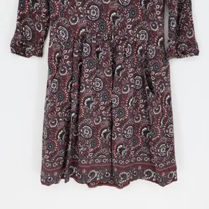 Garnet Hill Women's Floral Paisley Pocket Boho Dress Woman Plus Size 6 Western‎ thumbnail 3