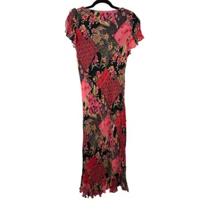 Paradise NY Vintage Y2K Flowy beaded Maxi Dress Size Large thumbnail 2
