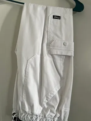 White Greys Anatomy Scrub Tops and Pants thumbnail 2