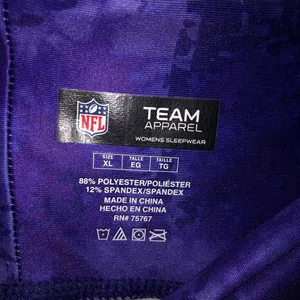 Raven Football NFL Apparel Sleepwear Leggings‎ Sz XL. Like New thumbnail 5