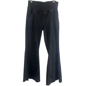 ✨Halara Flex™ High Waisted Crossover Pocket Washed Casual Flare Sz XL Jeans✨ thumbnail 7
