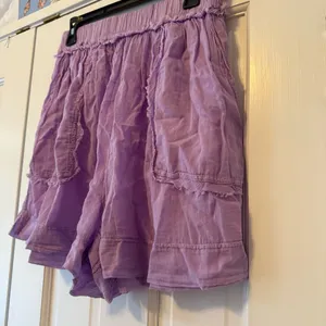 Free People Purple Heating Up Woven Boxer Shorts Size Medium thumbnail 5