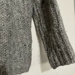 Nili Lotan Alpaca Wool Knit Grey Sweater Gray thumbnail 6