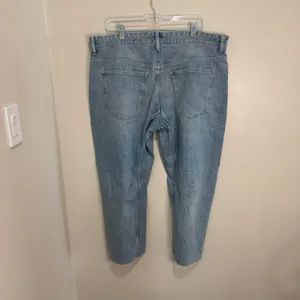 Madewell The Darted Barrel-Leg Jean Light Wash‎ Denim Size 33 NEW thumbnail 10