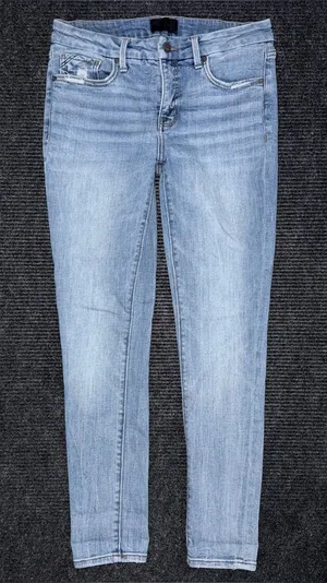 Buckle Black Fit No 53 Skinny Stretch Jeans Light Wash Mid Rise 29x30 BBW11401S thumbnail 1