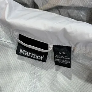Marmot PreCip Rain Jacket Gray Waterproof Hooded Shell L Gorpcore thumbnail 4