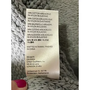 Free People Nightingale Cardigan Sweater Oversized Open Front Knit Women's Small thumbnail 9