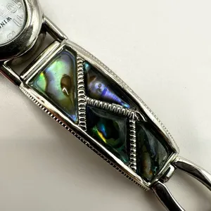 Wincci abalone silver tone watch thumbnail 5