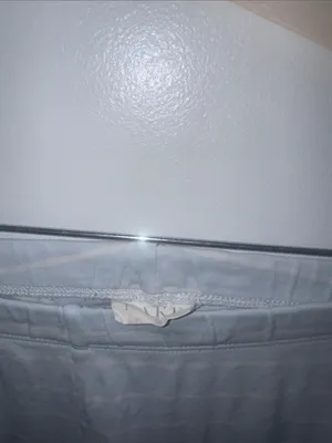 LAKE Light Blue Striped Full Length Pajama Pants thumbnail 4