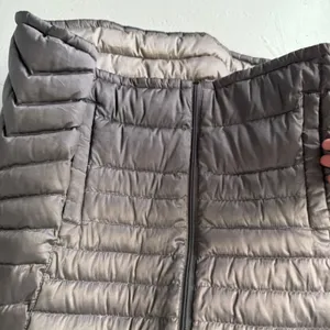 Bernardo Womens Goose Down Puffer Vest XL‎ Sleeveless Gray Lightweight thumbnail 3
