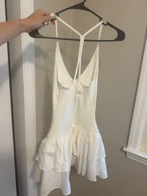 Dillards White Dress thumbnail 4