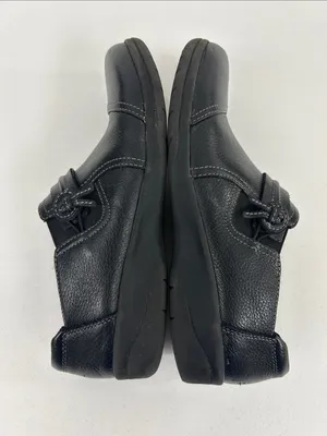 Clark’s Collection Women’s Black Cheyn Madi Slip On Flats Shoes Size 8M thumbnail 5