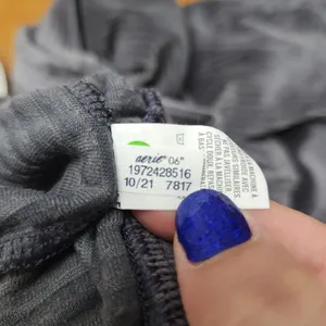 Aerie Gray Ribbed Leggings thumbnail 7