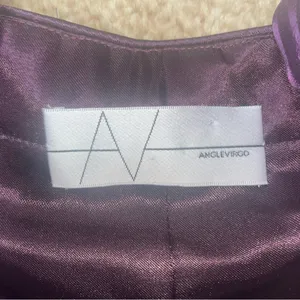 Vintage Purple Ombré Silk Maxi Dress thumbnail 14