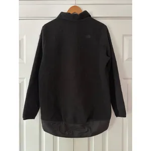The North Face Womens Black Sherpa Fleece Full Zip Jacket High Pile Coat M thumbnail 2