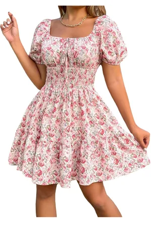 Pink amazon dress thumbnail 1