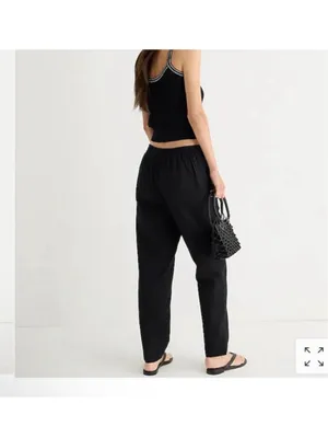 J.Crew Seaside Linen Blend Pant- Size Medium Tall thumbnail 2