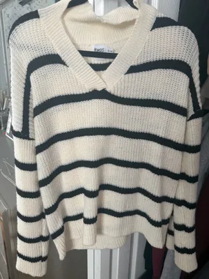 Princess Polly Striped Sweater thumbnail 1