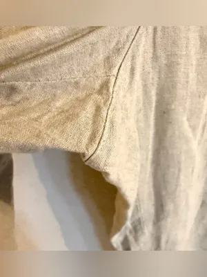 Old Navy Womens Pants Beige Linen Blend Pull On Wide Leg Size XL thumbnail 9