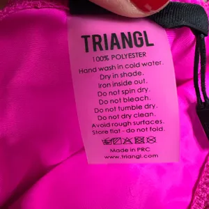NEW Triangl Maia Notri Bikini Bottoms Pink Textured Size XSmall Normal Cut XS thumbnail 4