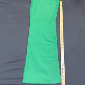 Commense Oversized Linen Tied Two Piece Pants Set in Green Size Small thumbnail 7