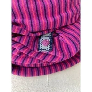 Lululemon Vinyasa Scarf Rizzy Stripe Regal Plum Hero Blue Rulu thumbnail 4